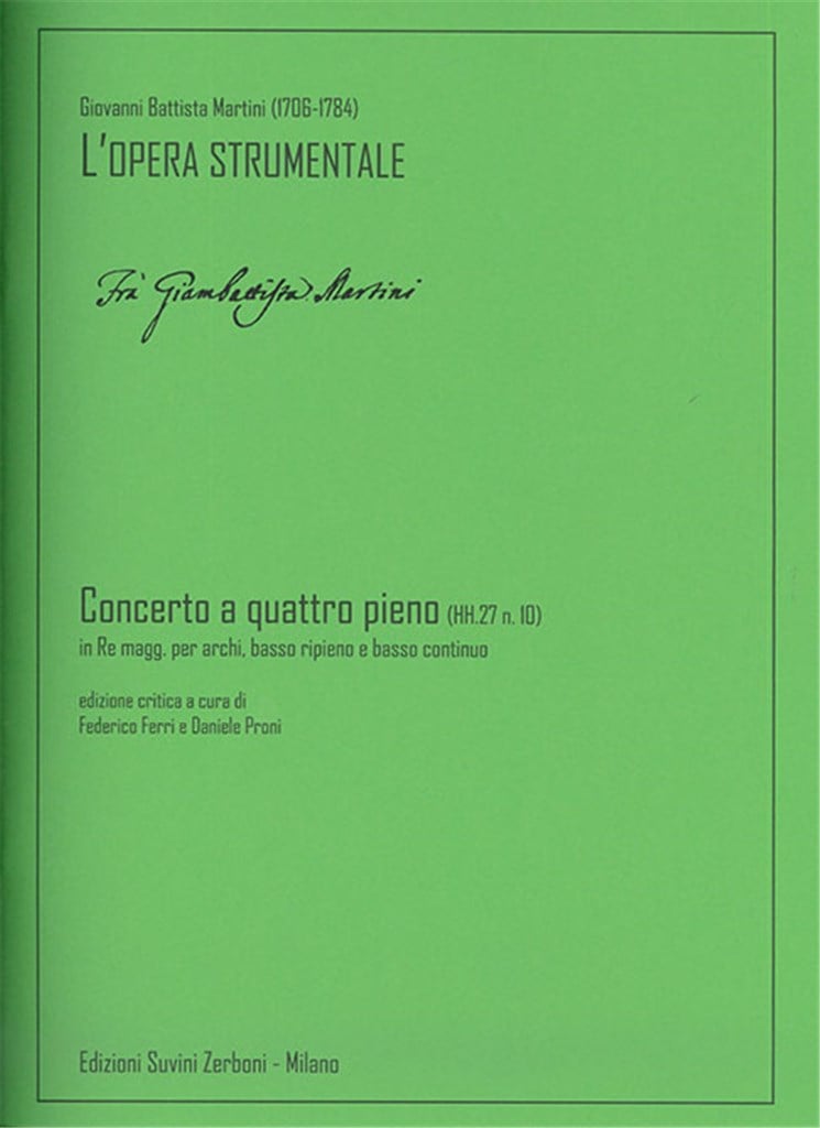 Concerto a quattro pieno (HH.27 n. 10)
